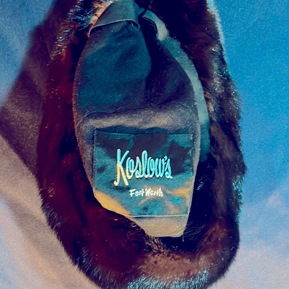 Koslow’s Black Mink Hat.